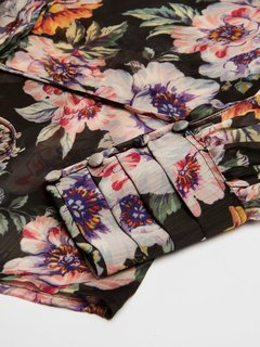 Luxusní Monica halenka, Černá barva, XS, S, M, L