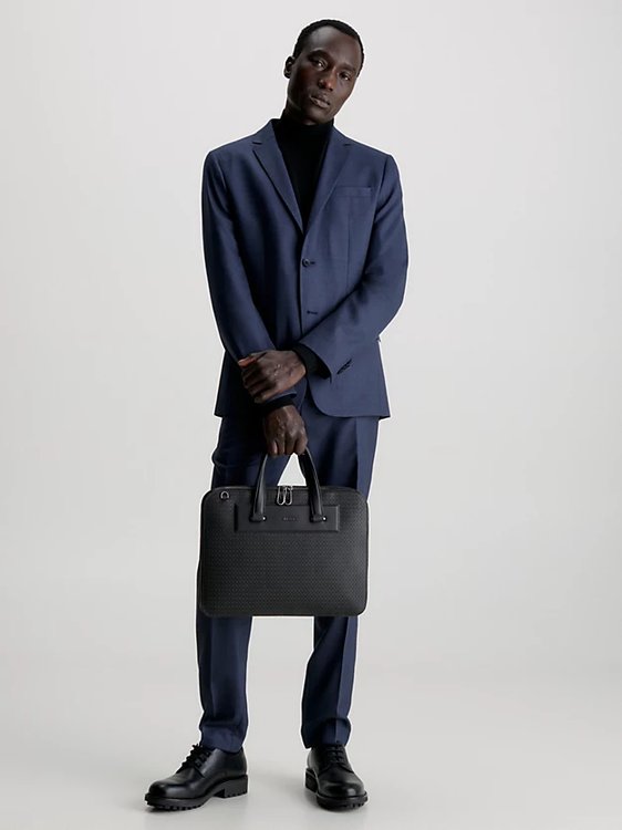 Minimalism Slim taška na notebook Černá barva Muži