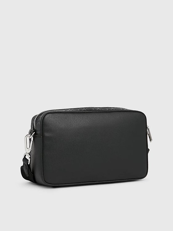 Logo crossbody – Calvin Klein Jeans, Černá barva Ženy