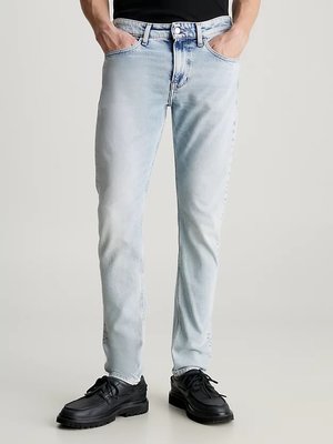 Calvin Klein Jeans – Slim Taper jeans, Modrá barva