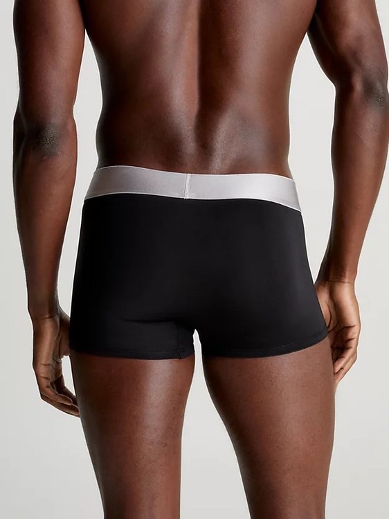 Módní CK Steel Micro boxery 3ks, Černá barva, 2024