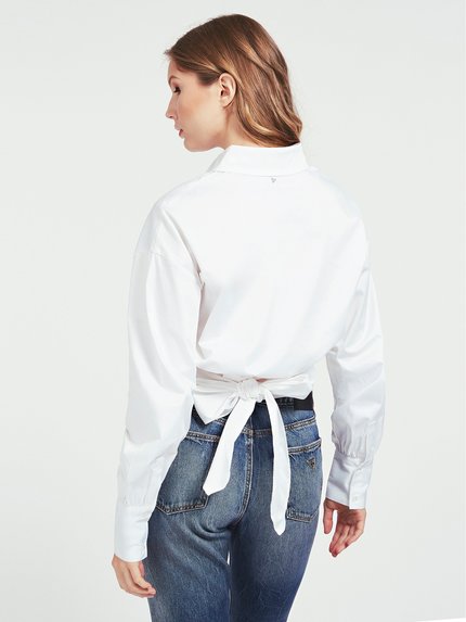 Módní Lucina košile, Bílá barva, 2021, 2020