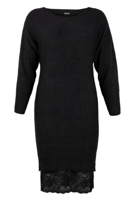 Guess – Celine šaty, Černá barva
