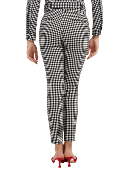 Zoe kalhoty – Guess, Bílá, Černá barva Ženy