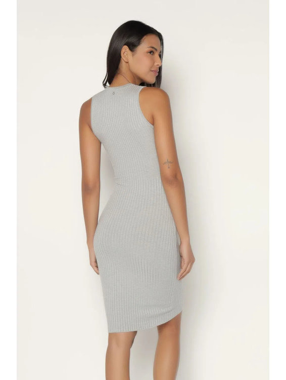 Eve šaty – Guess, Šedá barva Ženy