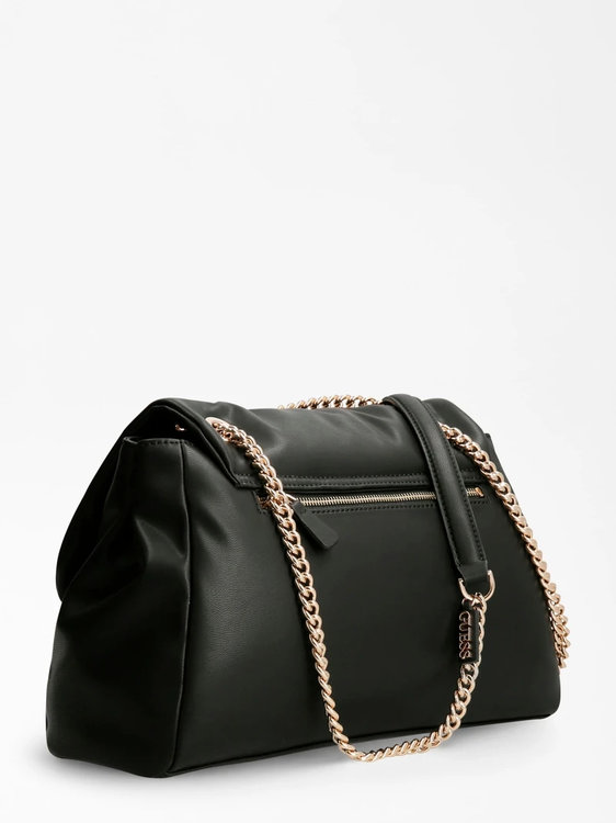 Sharma maxi crossbody – Guess, Černá barva Ženy