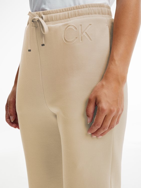 Hybrid tepláky – Calvin Klein, Béžová, Krémová barva Ženy, Ženy 1