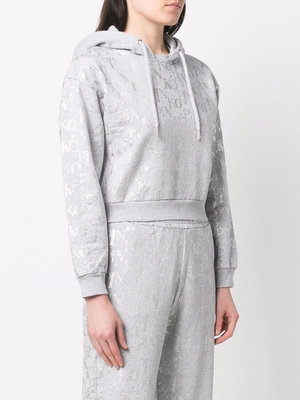 Muggio maglia mikina – Pinko, Šedá, Stříbrná barva Ženy