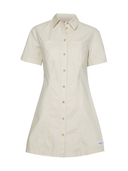 Béžová barva, Badge šaty