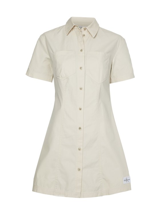 Béžová barva, Badge šaty