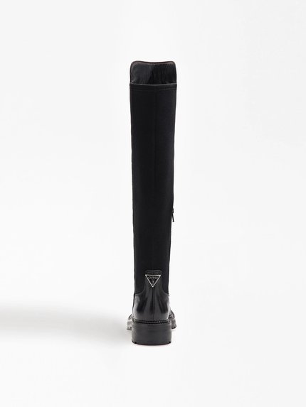 Módní Carmen kozačky, Černá barva, 2022