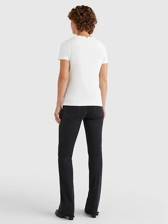 Módní WW0WW24969-100 triko s/s, 2023