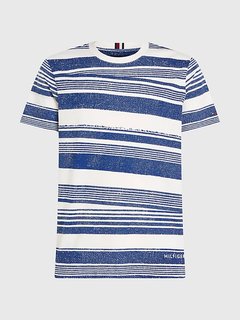 Summer Stripes triko Modrá barva Muži