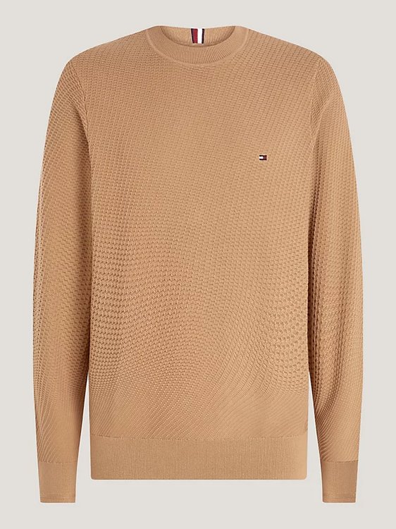 Rectangular svetr Béžová barva Muži