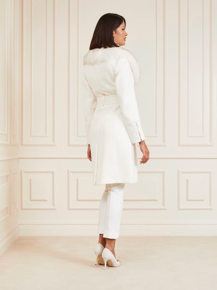 Módní Alice kabát, Bílá barva, 2023