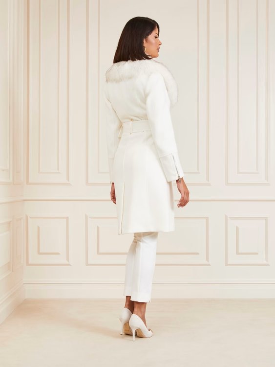 Módní Alice kabát, Bílá barva, 2023