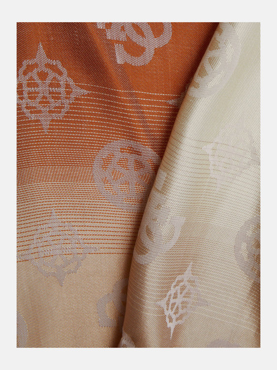 Lossie šátek – GUESS, Oranžová barva Ženy