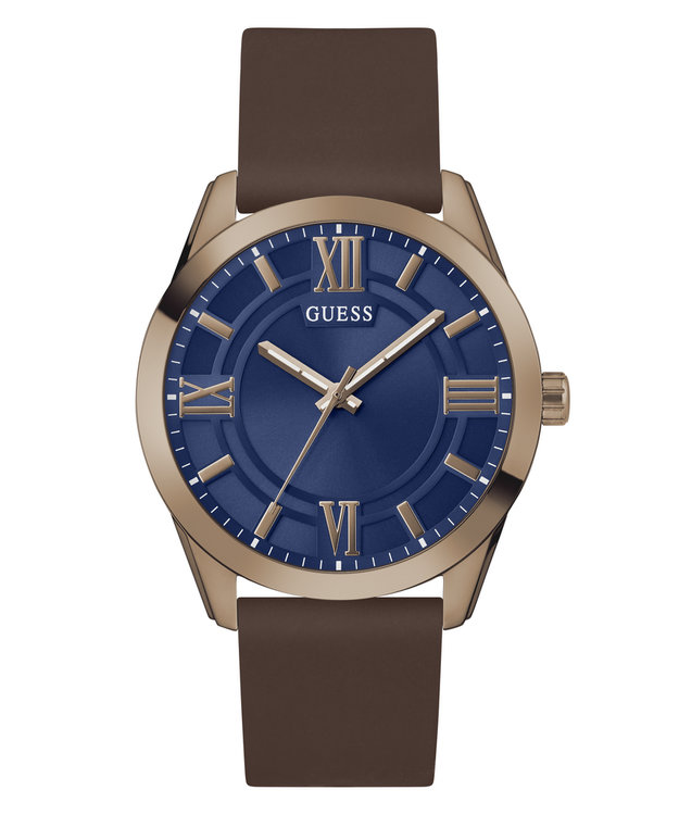 GUESS – Elliot hodinky, Bronzová, Hnědá barva