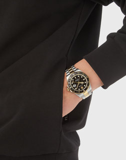 GMT-I CHALLENGER hodinky Černá, Stříbrná, Zlatá barva Muži