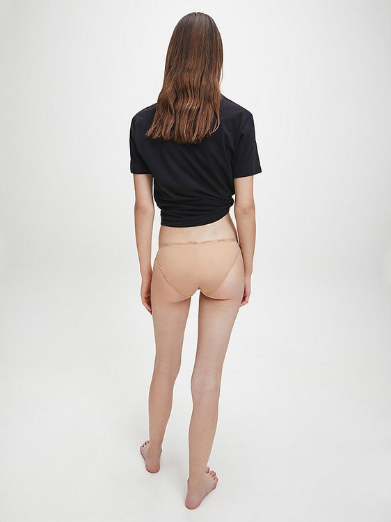 Módní Kalhotky Bottoms Up, Béžová barva, BASIC                                   , BASIC