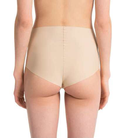 Módní Hipstery Invisibles, Béžová barva, BASIC                                   , BASIC                                   
