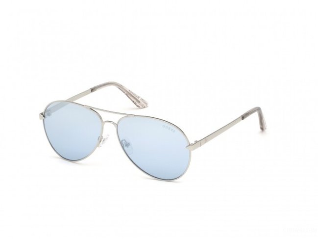Sluneční brýle – Guess, Modrá, Stříbrná barva Ženy