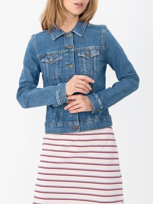 Tommy Hilfiger – Denim bunda, Modrá barva