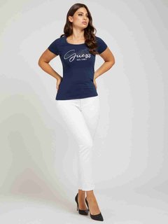 Luxusní Front logo tričko, Modrá, Navy barva, XS, S, M, L, XL 1