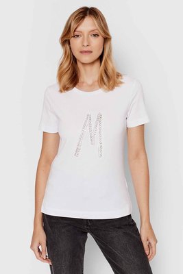 Módní M tričko, Bílá barva, 2022