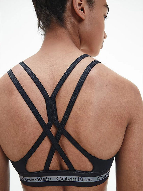 WO sportovní podprsenka Černá barva Ženy