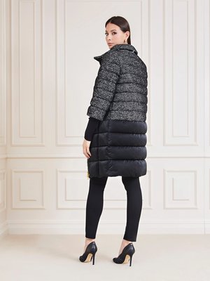 Abbey Puffer kabát – Marciano, Černá, Šedá barva Ženy