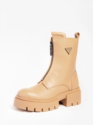 Guess – Leila kozačky, Béžová barva