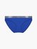 Calvin Klein Underwear – Radiant Cotton bikiny, Modrá barva