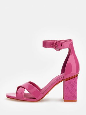 Yancy sandály – GUESS, Růžová barva Ženy