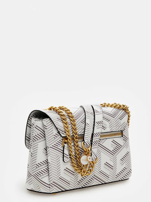 Montreal crossbody – GUESS, Bílá barva Ženy