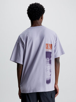 Luxusní Brushstroke triko, Fialová barva, XS, S, M, L, XL, XXL