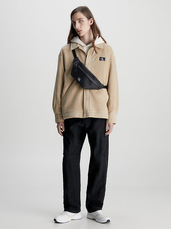 Tagged crossbody Černá barva Muži