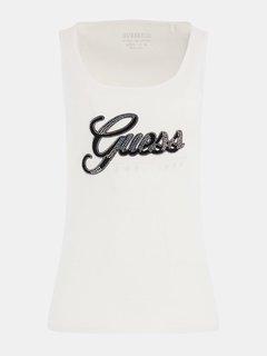 Script tílko Bílá barva Ženy