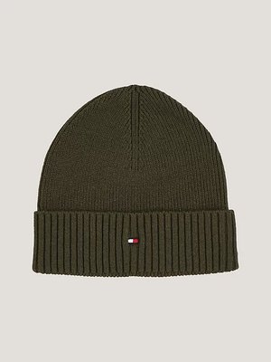 Tommy Hilfiger – Essential čepice, Zelená barva