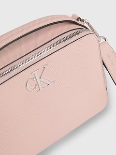 Luxusní Minimal Monogram crossbody, Růžová barva, OS
