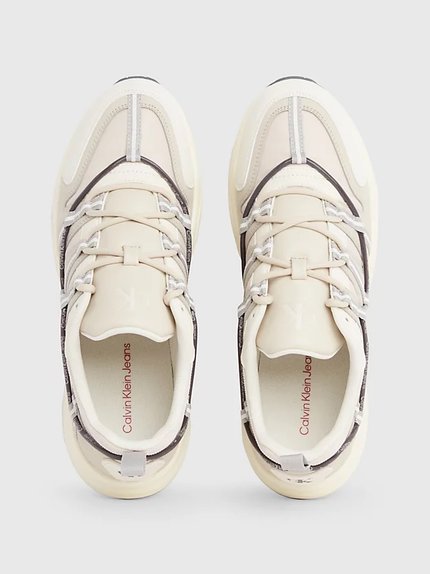 Módní Retro Tennis tenisky, Krémová barva, 2024