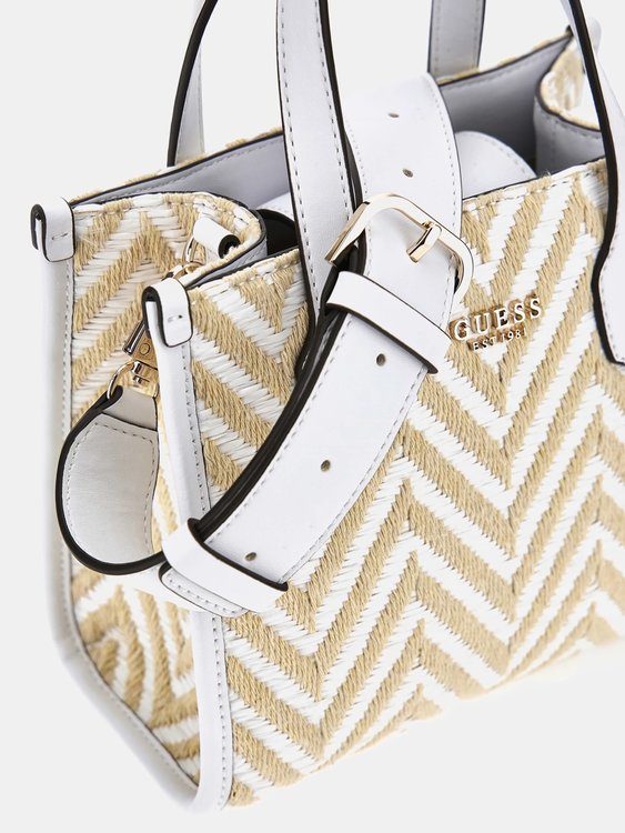 Luxusní Silvana 2 malá kabelka, Bílá, Multi barva, T/U