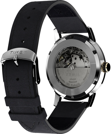 Módní Marlin hodinky, Černá, Stříbrná barva, 2024