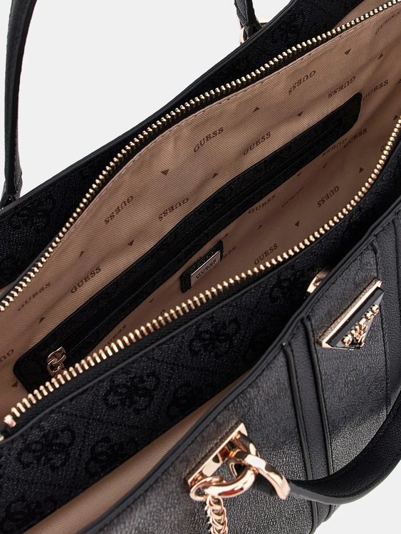 Módní Noreen Girlfriend velká kabelka, Černá barva, 2024