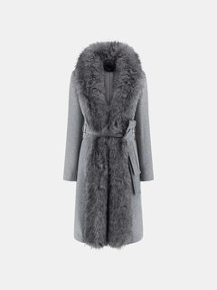 Valerie kabát Šedá barva Ženy