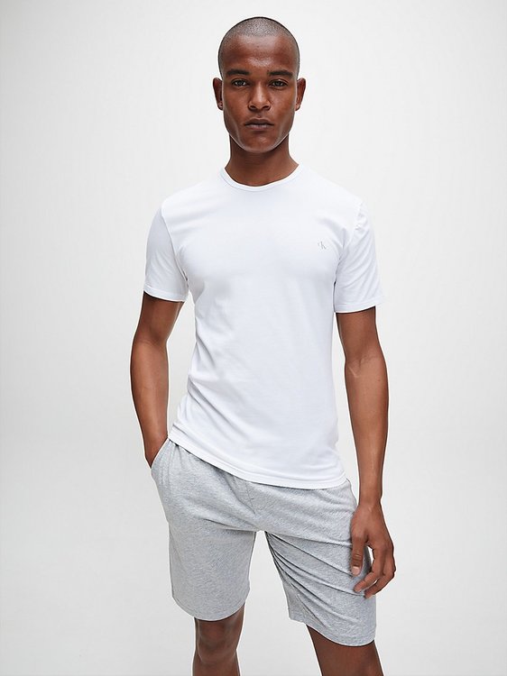 Calvin Klein Underwear – Ck One 2 Pack  Triko, Bílá barva