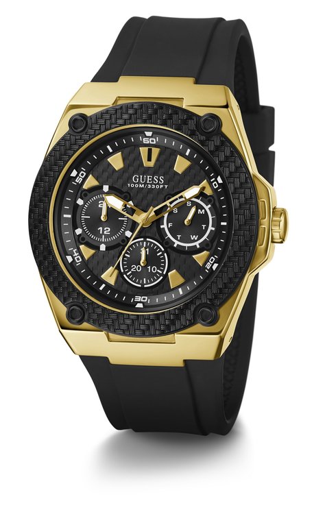 Hodinky Legacy Černá, Zlatá barva Muži