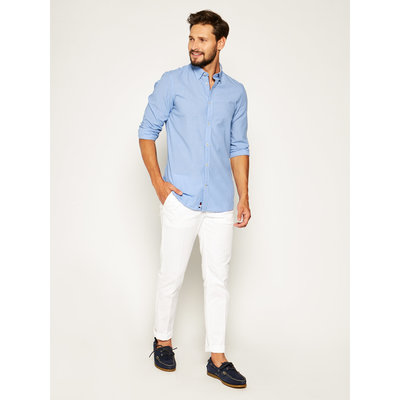 TH Košile – Tommy Hilfiger, Modrá barva Muži