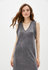 Luxusní Burn out šaty, Šedá barva, XS, S, M, L