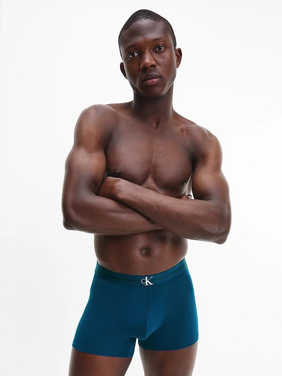 CK One boxery – Calvin Klein Underwear, Modrá barva Muži